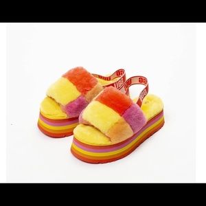 Ugg Checkered Disco Slides-BRAND NEW